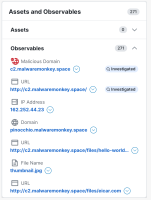 Observables Panel